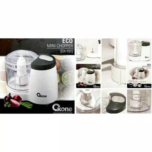 Oxone Eco Mini Chopper/ Alat Pencacah 350 ml OX151