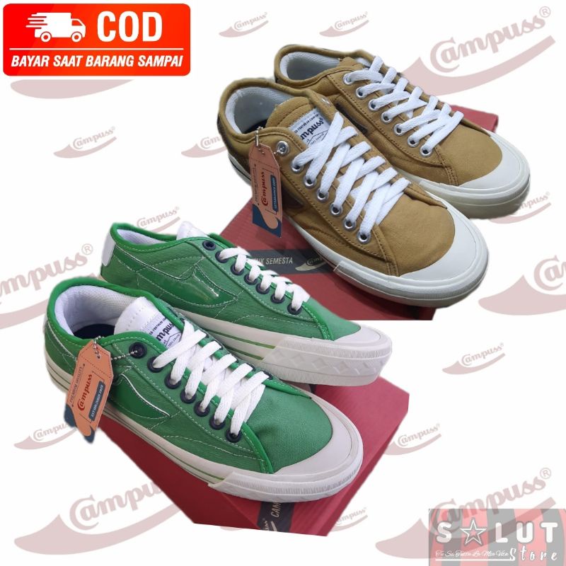 CAMPUSS Renegade Green Brown Low ORIGINAL CAMPUSS