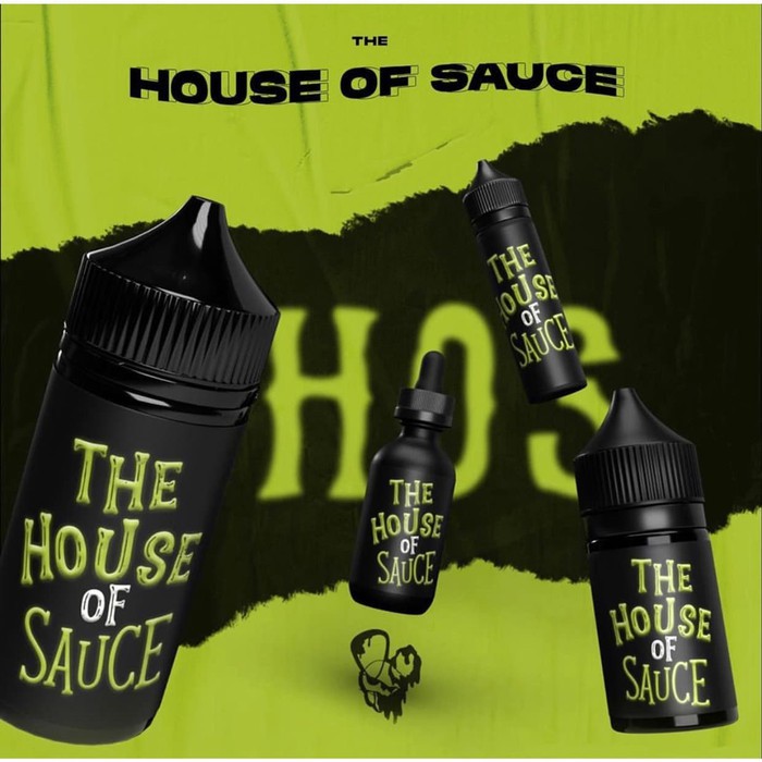 THE HOUSE OF SAUCE Strawberry Peach Funnel Cake  100ml 3&amp;6mg By Zam Factory berpita cukai