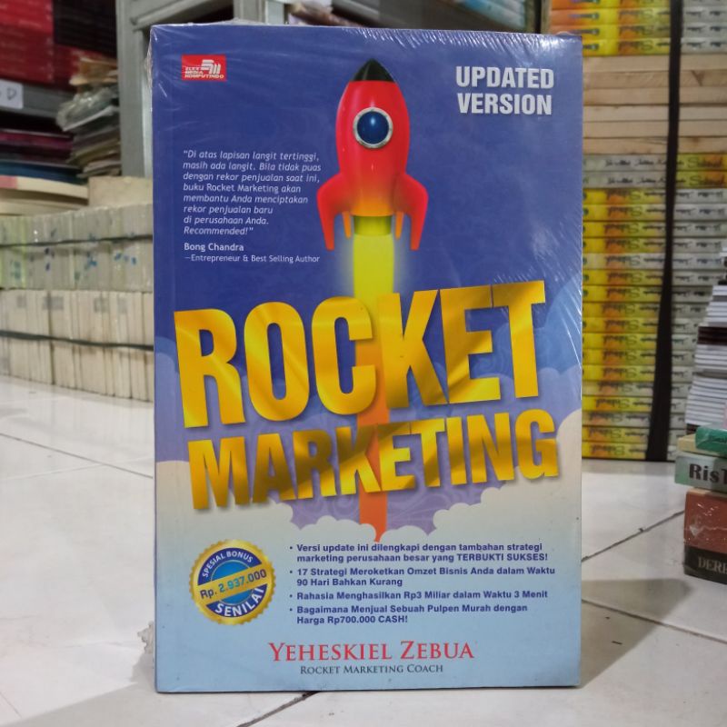 OBRAL MURAH BUKU PENGEMBANGAN DIRI / INSPIRASI / INSPIRATIF / MOTIVASI BISNIS / DI BALIK JARI-JARI / ORIGINAL 2a 9d-Rocket marketing
