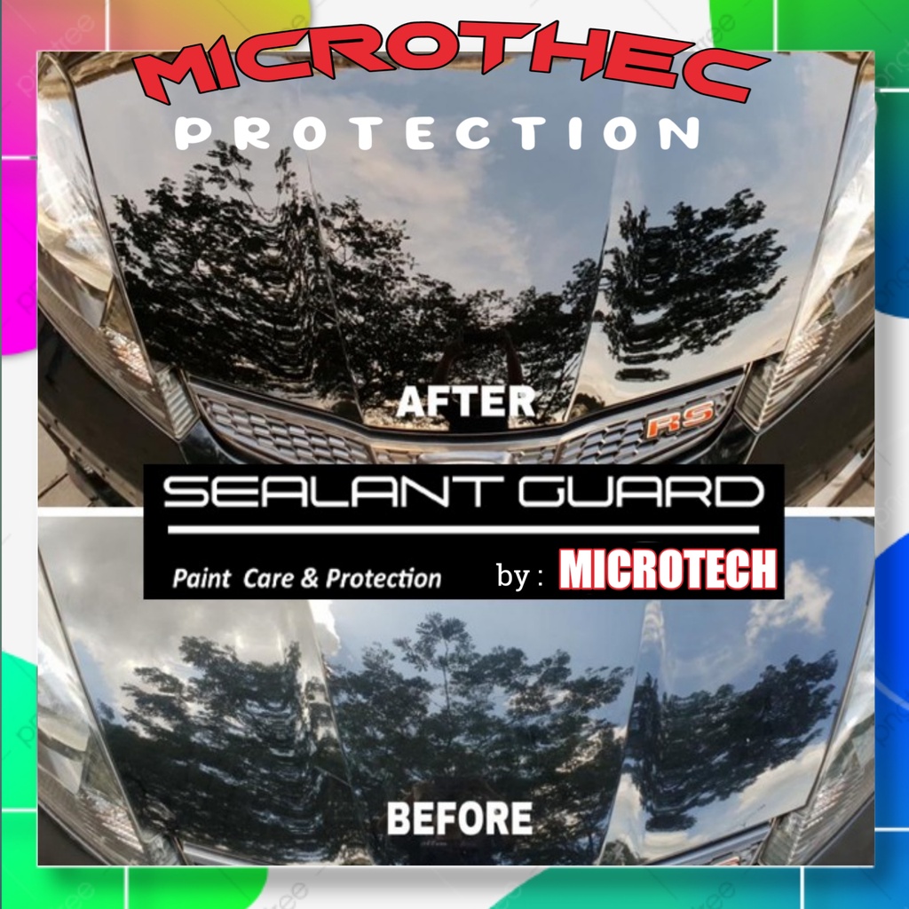 Pengkilap Body Motor/Mobil/Poles/Pengkilat/Coating/Wax/Spray/Pelindung/Pelapis/Cat Body/Sealant Guard/By Microtech 100 ML