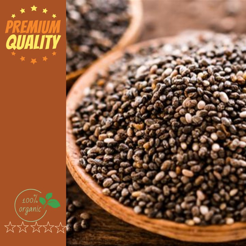 

Organic Black Chia Seed 100 gram 250 gram