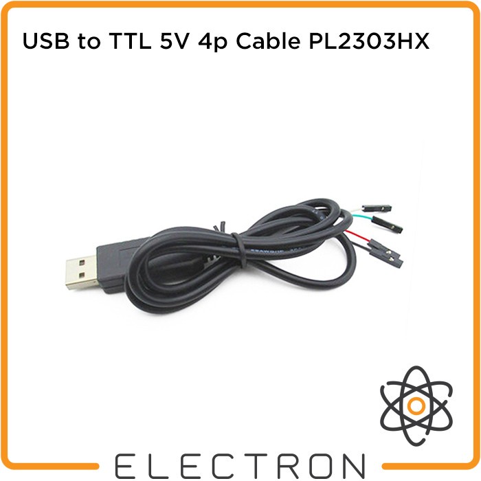 USB to TTL 5V 4p Cable PL2303HX Kabel Serial PL2303 COM Converter UART