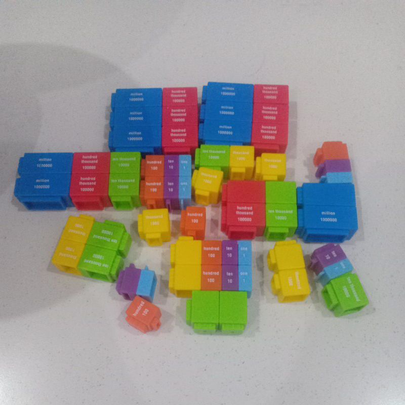 Preloved learning resources place value rods