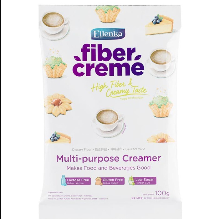 

Fiber Creme Ellenka multi purpose creamer