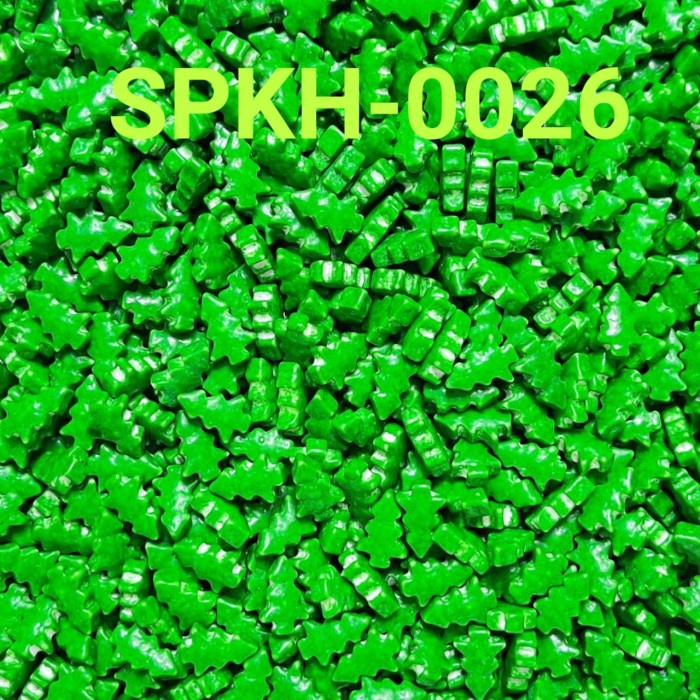 

SPKH-0026 SPRINKLES SPRINKLE SPRINKEL 500GR POHON NATAL CEMARA HIJAU EKSKLUSIF