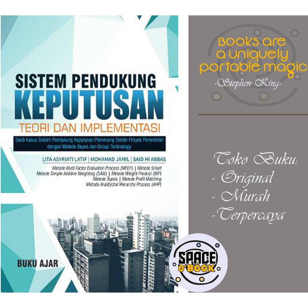 Jual Buku Sistem Pendukung Keputusan Teori Dan Implementasi Shopee Indonesia