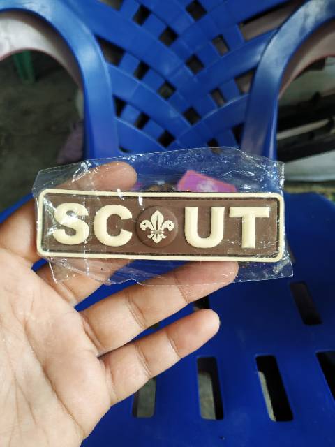 Patch rubber pramuka murah.......