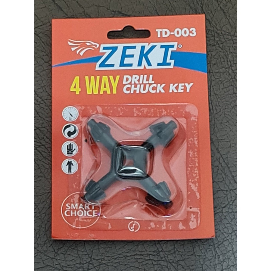 Universal Fit Drill Chuck Key Kunci Kepala Pembuka Mata Kepala Bor