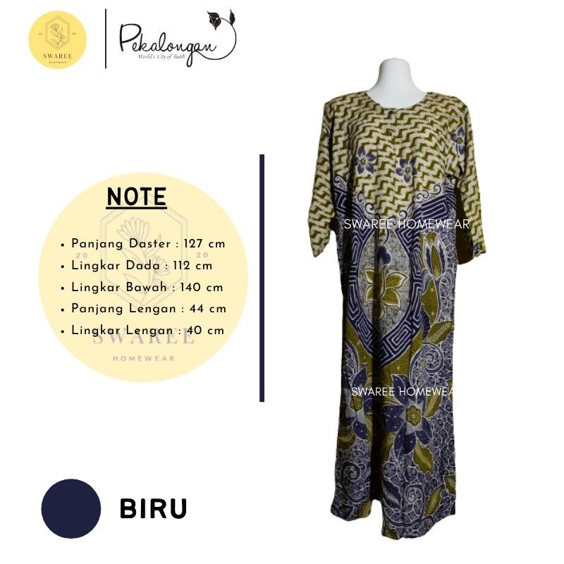 Baju Wanita Dewasa Kekinian Daster Remaja Lengan Panjang Motif Batik Bahan Rayon Busui Pakaian Perempuan Ibu Menyusui Harga Grosir Murah