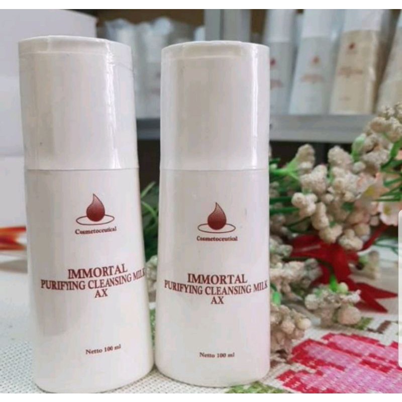 Immortal Purifying Cleansing Milk AX/ Milk Cleanser Jerawat