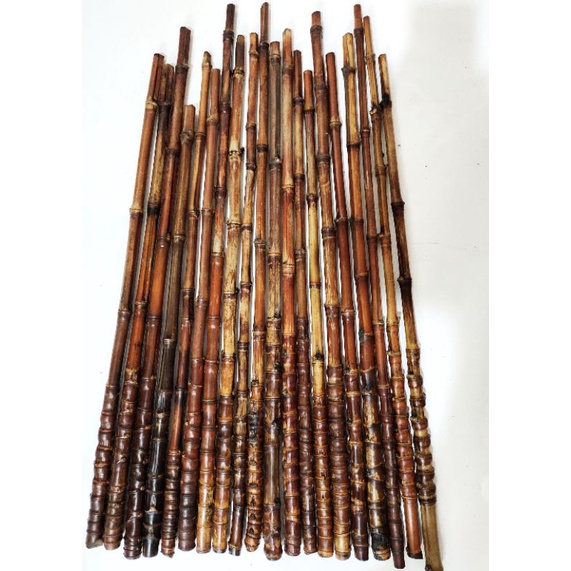  Bambu  Cendani Rendaman Olahan Lurus Gagang Pancing  Motif 