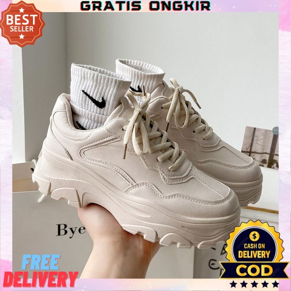 Sneakers Cewek Sepatu Putih Polos Cewek Sepatu Putih Polos Casual Sepatu Sneakers Aerostreet Origina