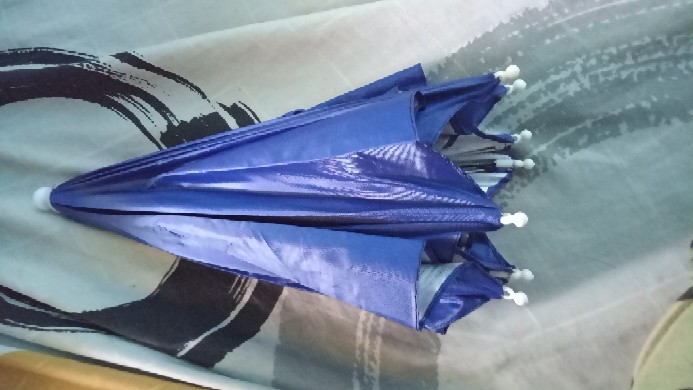 Payung Topi Untuk Anak Anak Atau Dewasa / Payung Kepala Hujan Melindungi Simp