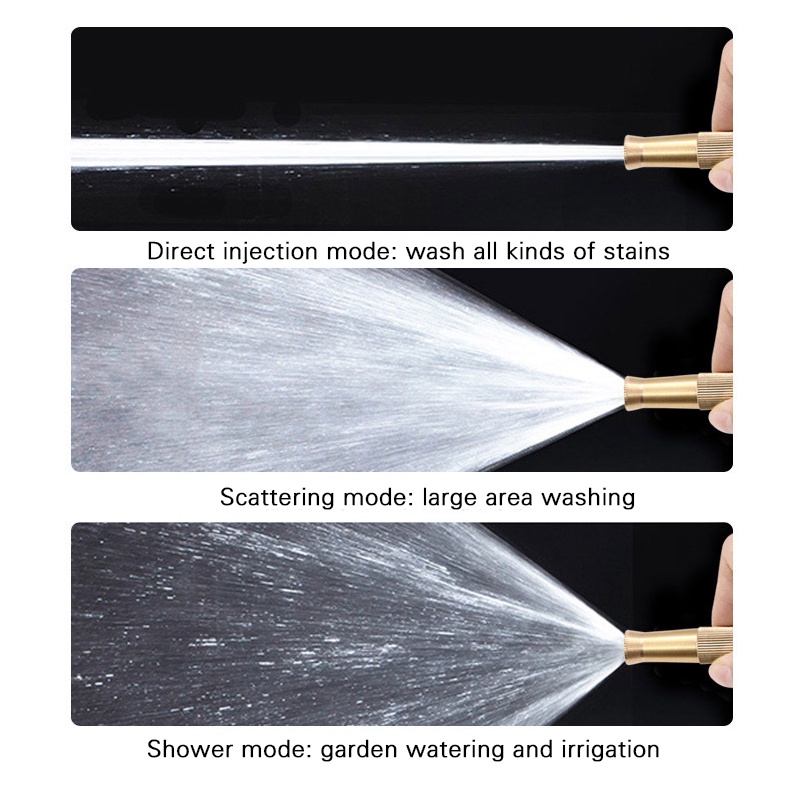 【Kuningan】Kepala Nozzle Cuci Mobil/Spray Kepala Semprotan Air/Semprotan Air Lurus Hose Nozzle/Kepala Semprotan Cuci Mobil