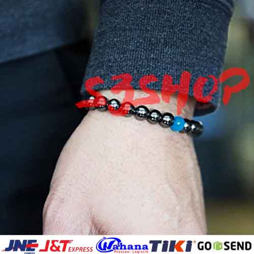 Gelang Kesehatan Magnetic Hematite Terapi