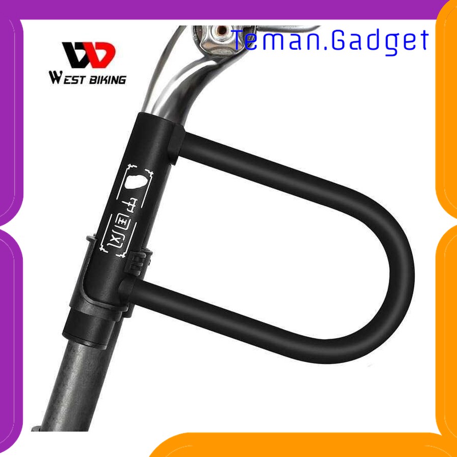 TG-IB247 WEST BIKING U LOCK GEMBOK SEPEDA ANTI MALING - CS-1602050