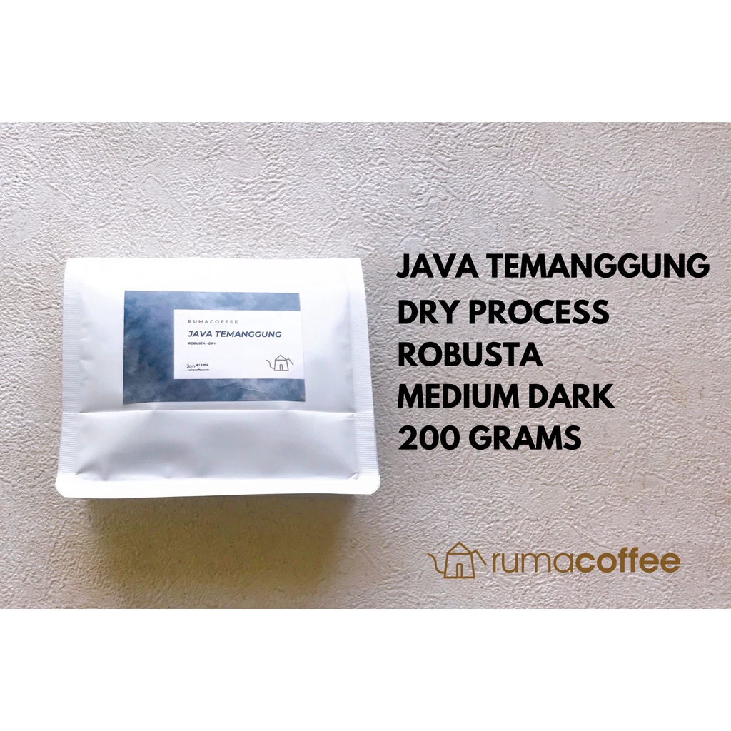 

Kopi Robusta Temanggung Dry Process Coffee Rumacoffee