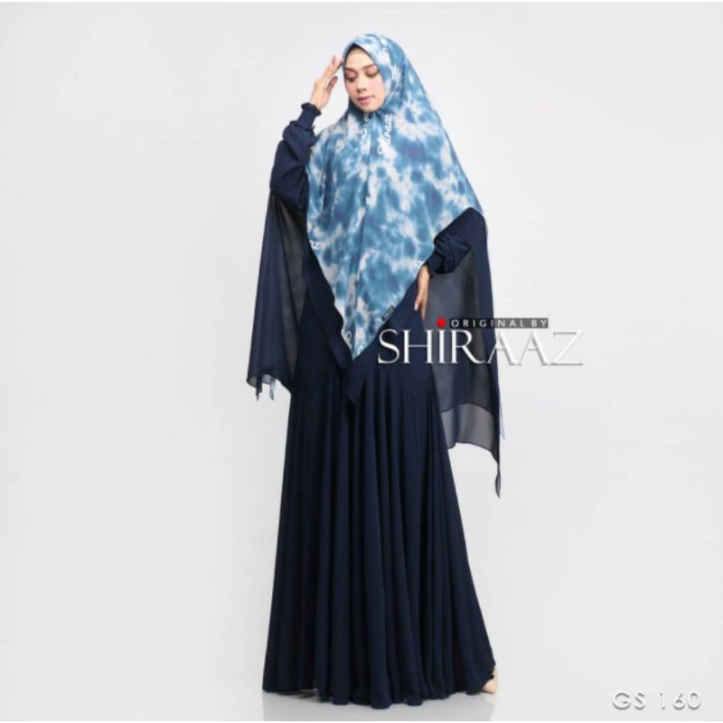 GS 160 ORI BY SHIRAAZ / GAMIS SYARI CANTIK / GAMIS SHIRAAZ / GAMIS SYARI ELEGANT
