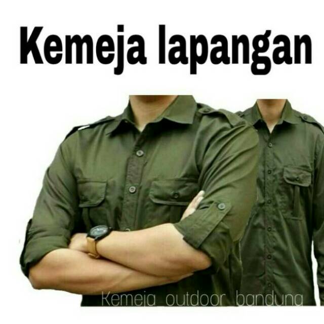 KEMEJA OUTDOOR/KEMEJA LAPANGAN/KEMEJA PDL