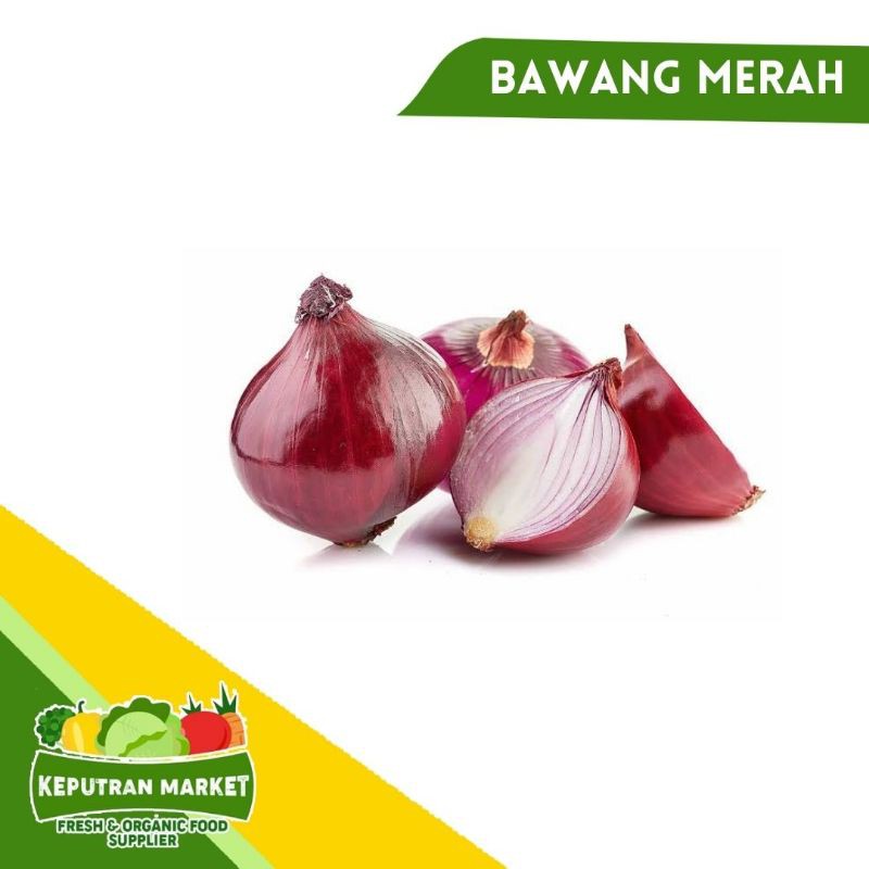 

[SAYUR EMAK] BAWANG MERAH 500 GRAM / BAHAN PELENGKAP
