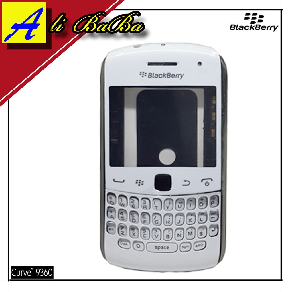 Housing Fullset Kesing Handphone Blackberry Curve 9360 BB Apollo Fullset Casing Blackberry-Fullset