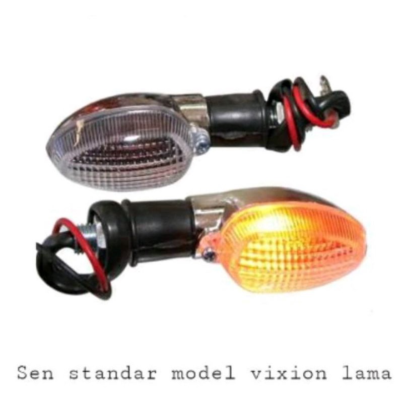 LAMPU SEIN STANDAR VIXION OLD 1 SET KIRI/KANAN LED SEIN KUNING