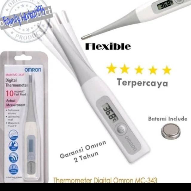 Termometer digital omron 343..thermometer omron mc 343