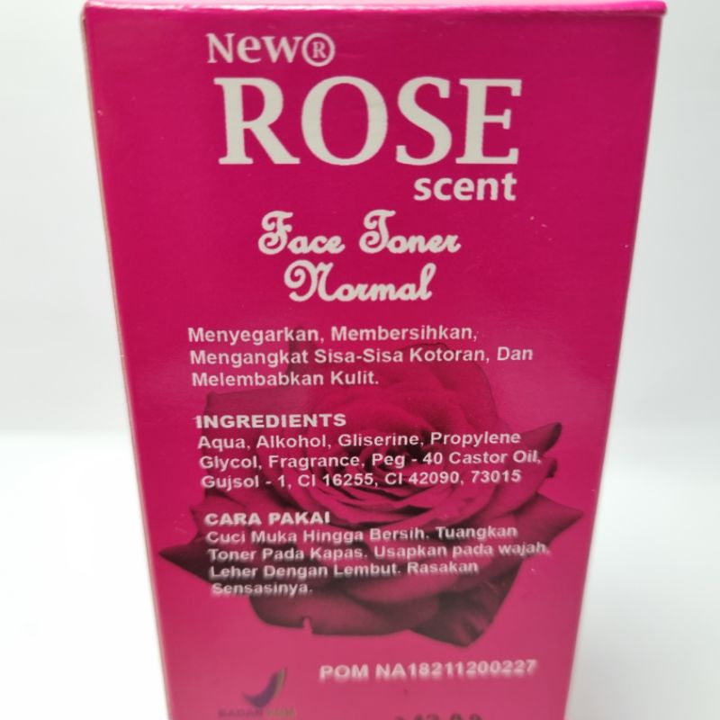 TONER ROSE SCENT 115ml BPOM - (TONER ROSE NEW)