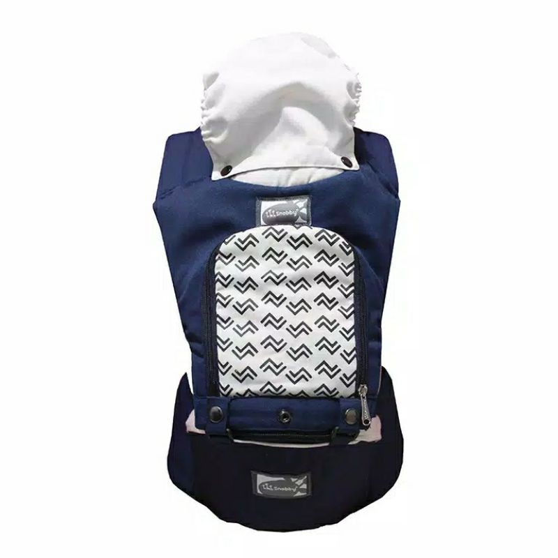 Snobby Gendongan Hipseat 6 Posisi + Sirkulasi Aplikasi Matrix TPG2147 ( free masker)