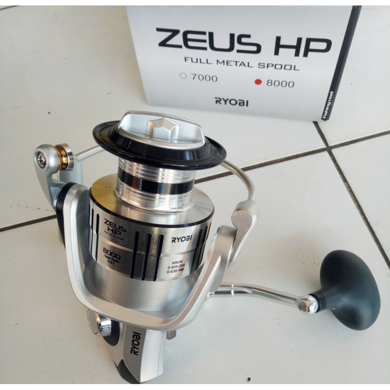 Reel Ryobi Zeus HP 8000 Full Metal Power Handle