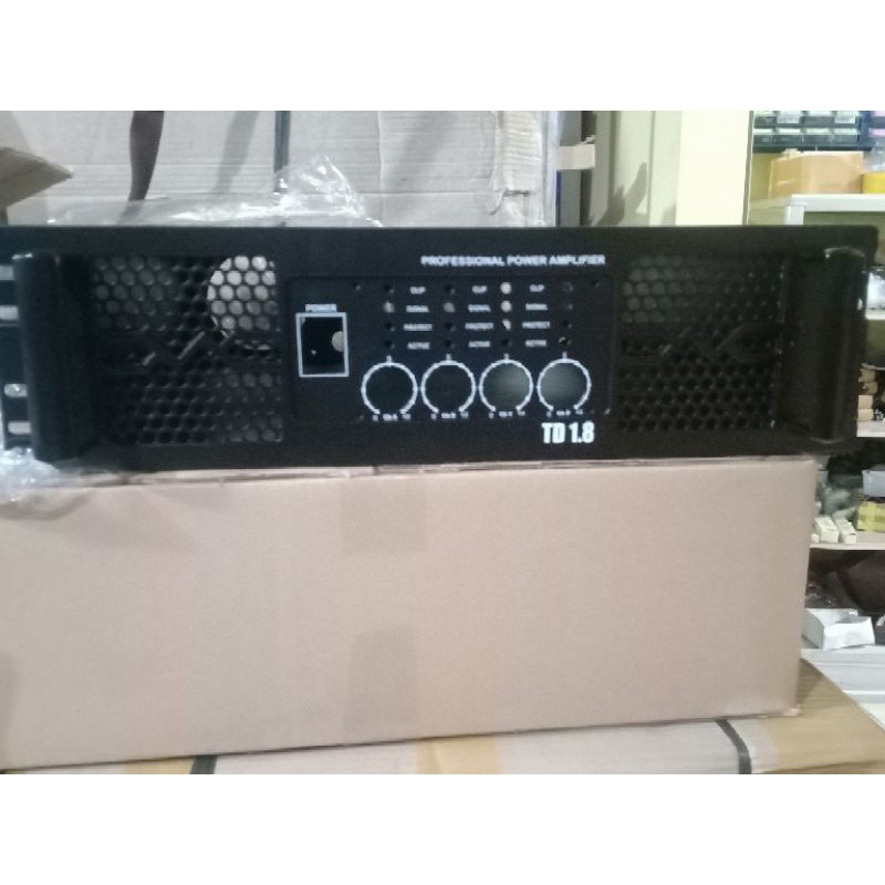 Box power TD 3U ( 4chanel )