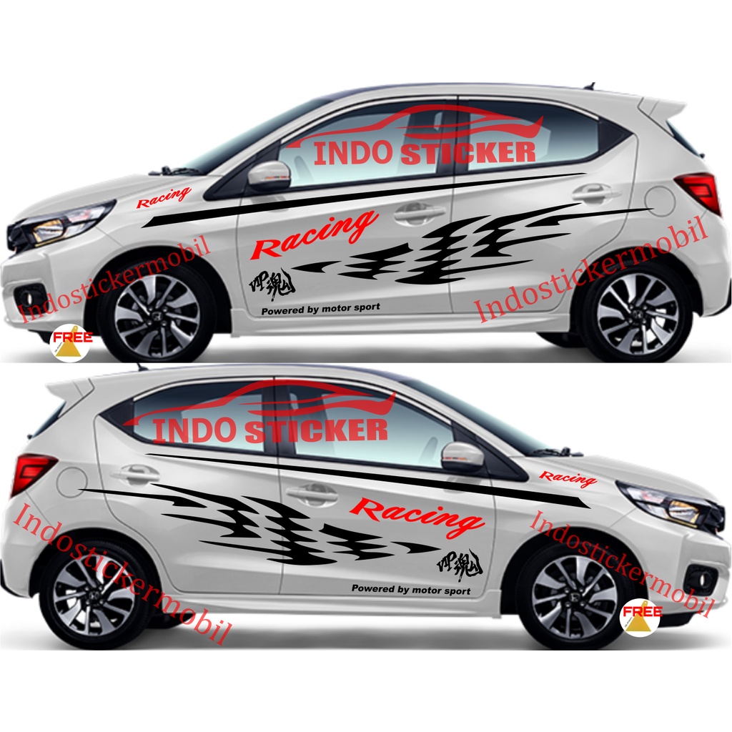 AKSESORIS STICKER MOBIL HONDA ALL NEW BRIO STIKER MOBIL BRIO AGYA AYLA AVANZA SIGRA ETIOS SIRION DLL