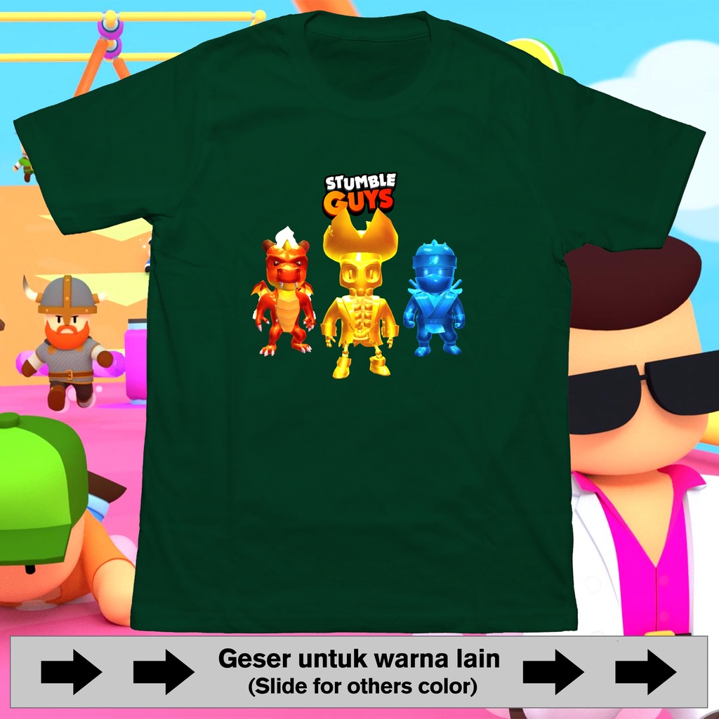 T-SHIRT Stumble guys 2  "Dewasa dan Anak"