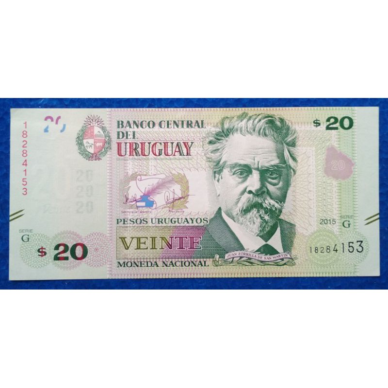 UANG URUGUAY 2O PESOS