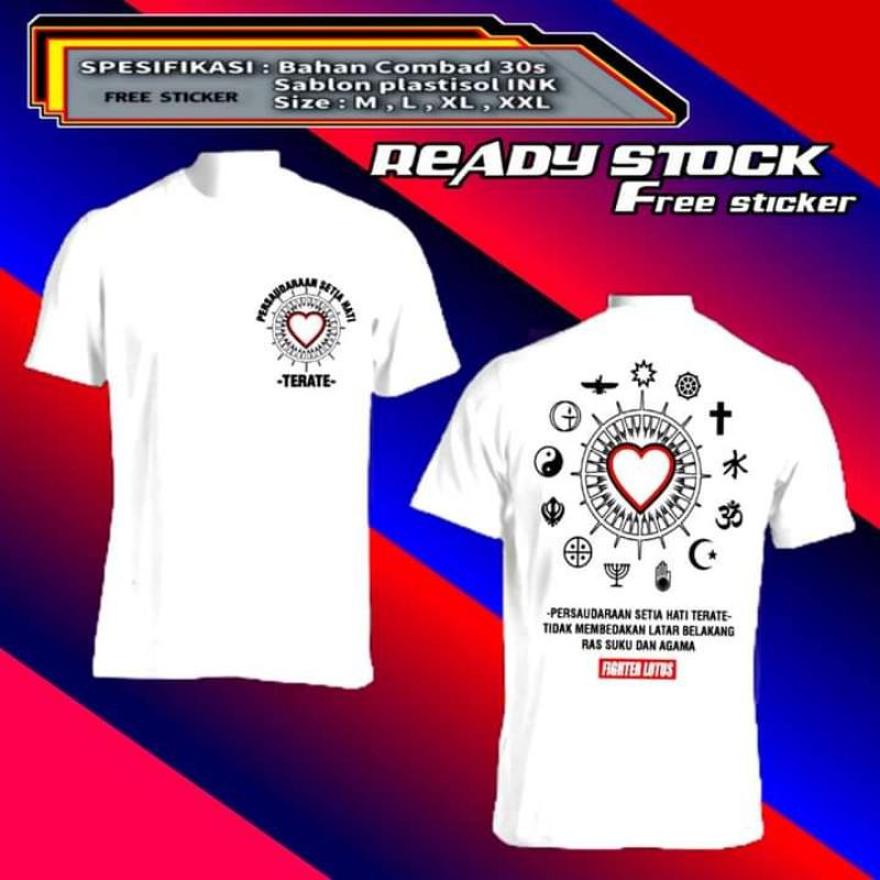 KAOS PSHT SEMUA AGAMA,KAOS PERSAUDARAAN