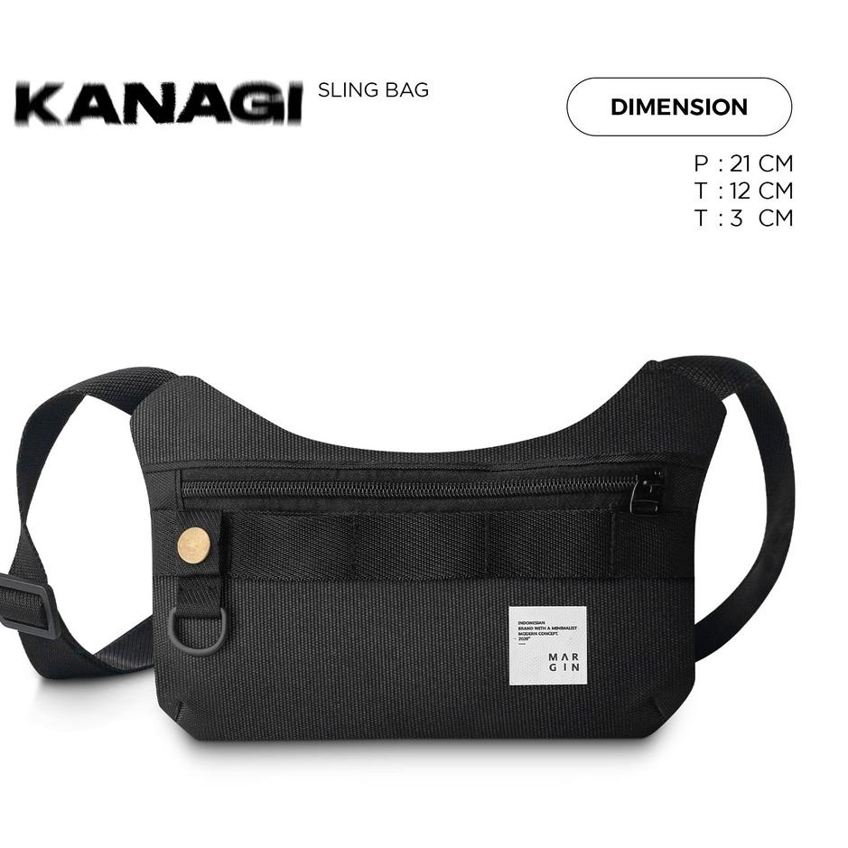 Ready Terunik Tas Selempang KANAGI waisbag murah keren