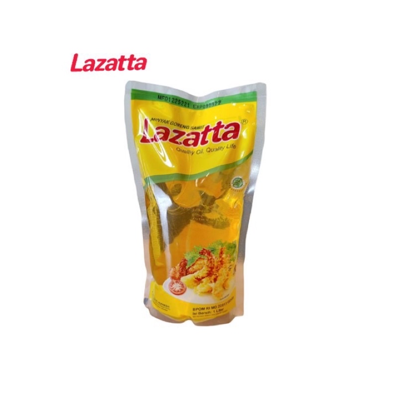 

Lazzata Minyak Goreng Kemasan Pouch 1L