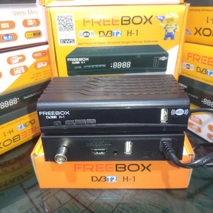 Set Top Box Dvb-T2 Freebox H1 Standar Postel & Sni By Evinix