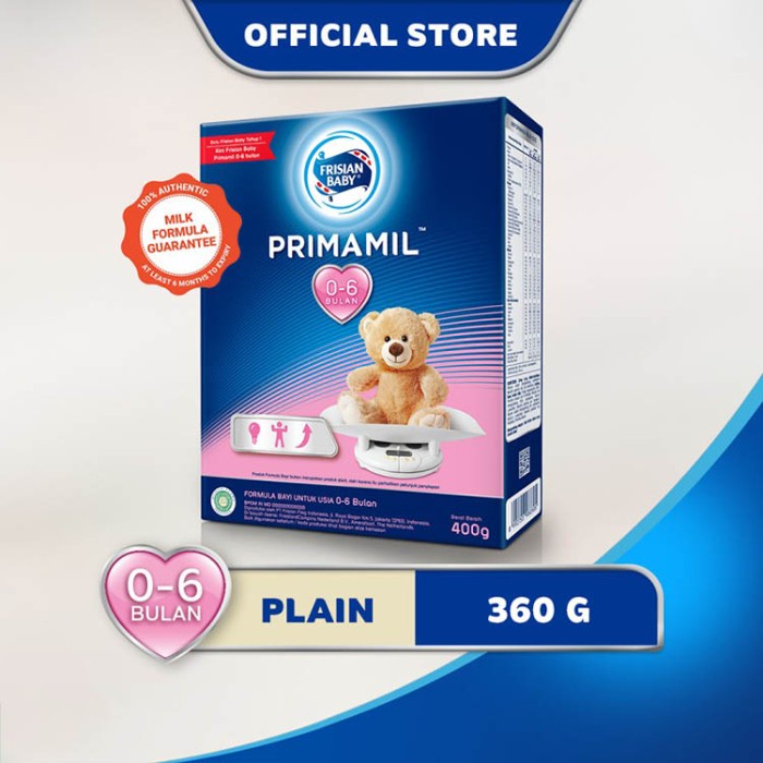 DISKON HARGA Frisian Baby Primamil Susu Bayi Usia 0-6 Bulan 400g ORA167