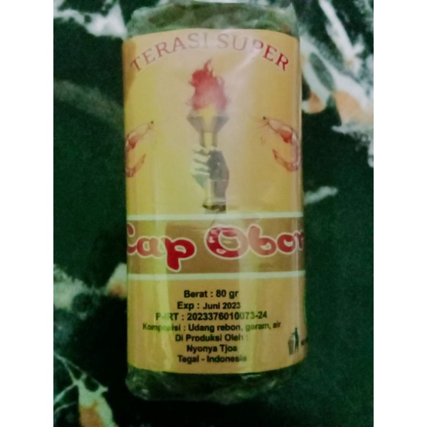 

Terasi super cap obor asli produksi Tegal