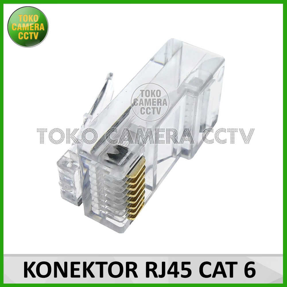 RJ45 CAT 6 KONEKTOR LAN CAT6 ECER SATUAN