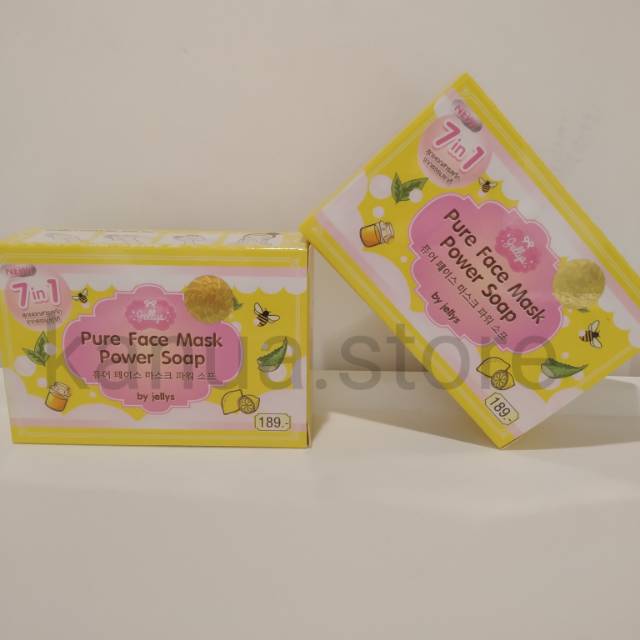 Jellys Pure Face Mask Power Soap
ORIGINAL ASLI