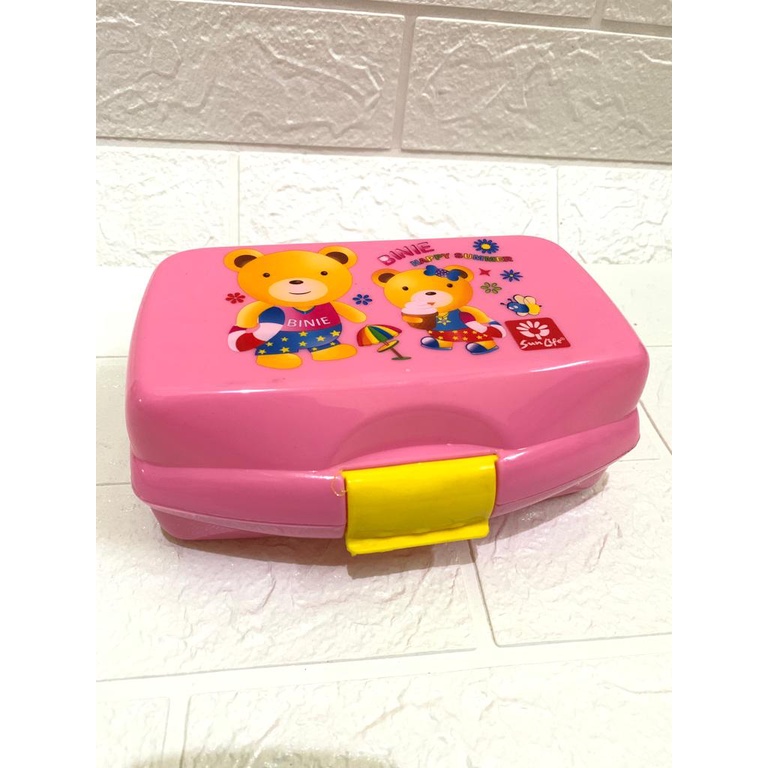 Lunch Box Sunlife nara / Tempat Makan Anak / Kotak Makan lucu