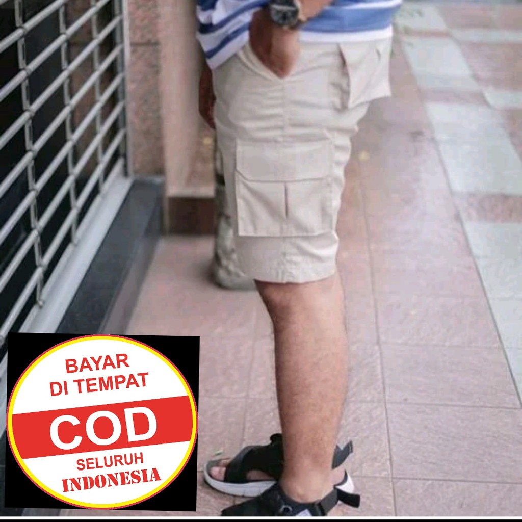 Celana Cargo Pria Pendek | celana Kempol Pendek