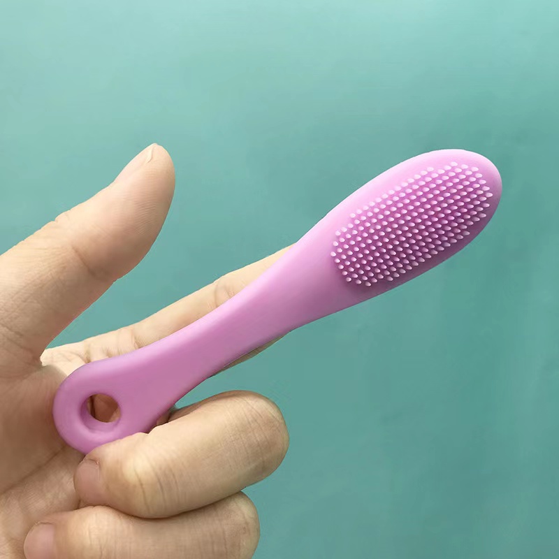 Silicone Finger Cleansing Brush Komedo Wajah Hidung/Pembersih Pori/Pembersih Komedo - Sikat Komedo T-Zone