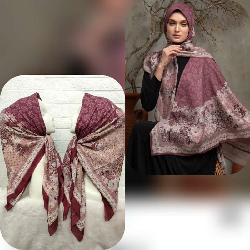 hijab segiempat motif like mylady