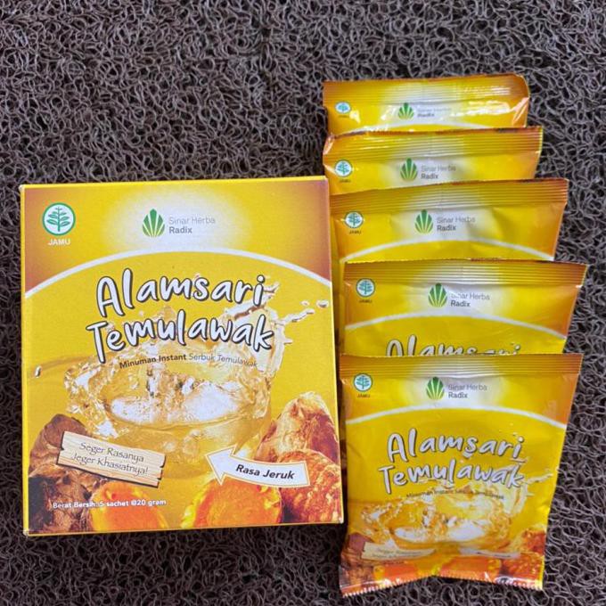 

Alamsari Temulawak Serbuk Rasa Jeruk
