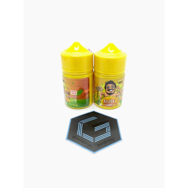 Rispek KUNING MANGO 60ML by Elf Factory x Ananta Rispo Liquid vape