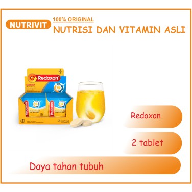 Redoxon Triple Action Isi 10 Tablet, Vitamin C Dan Zinc